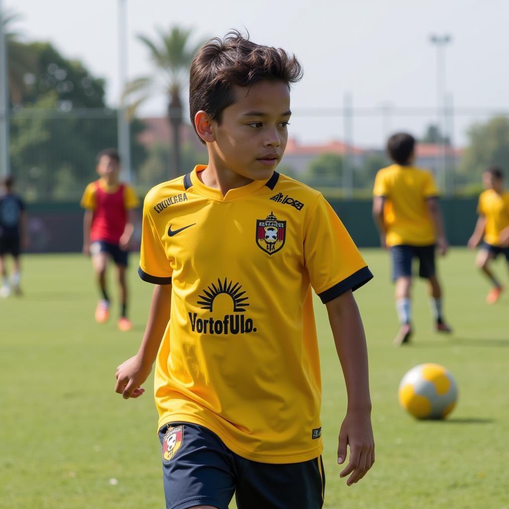 Malcolm at Corinthians Youth Academy