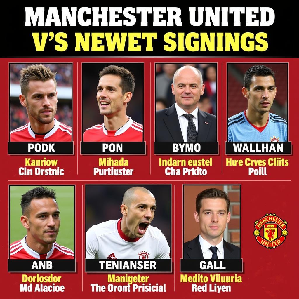 Manchester United's New Signings for the Current Season