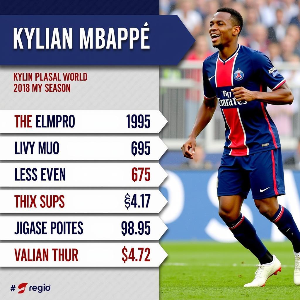 Kylian Mbappé's Stellar Performance in 2018