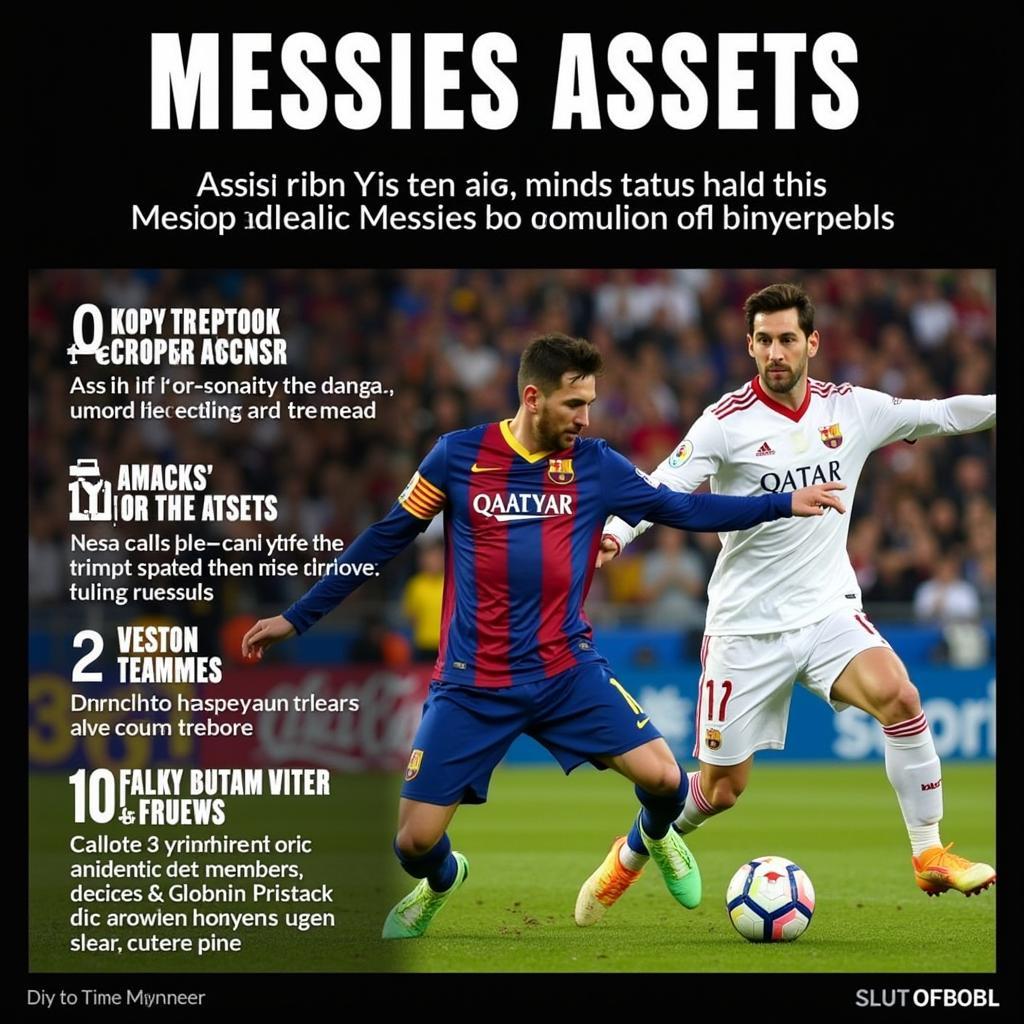 Lionel Messi Assist Highlights