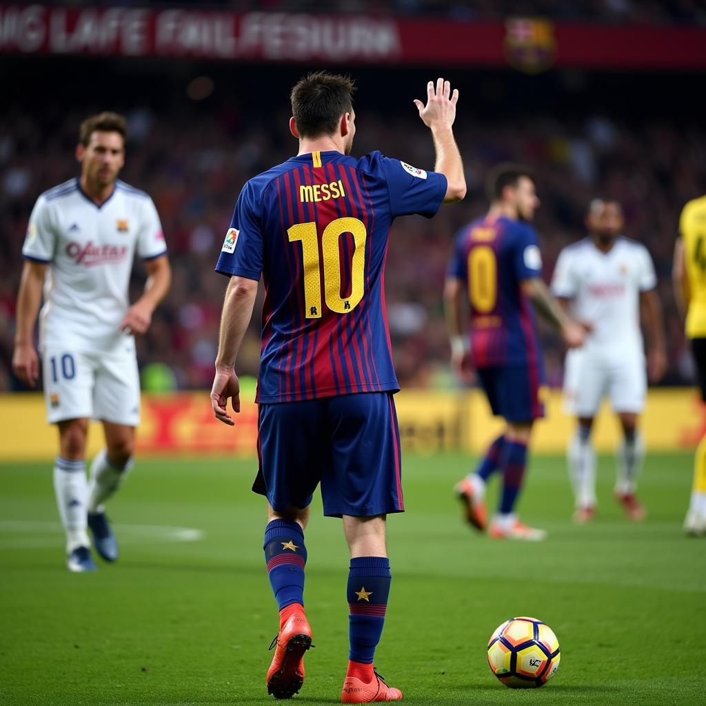 Lionel Messi's debut for FC Barcelona