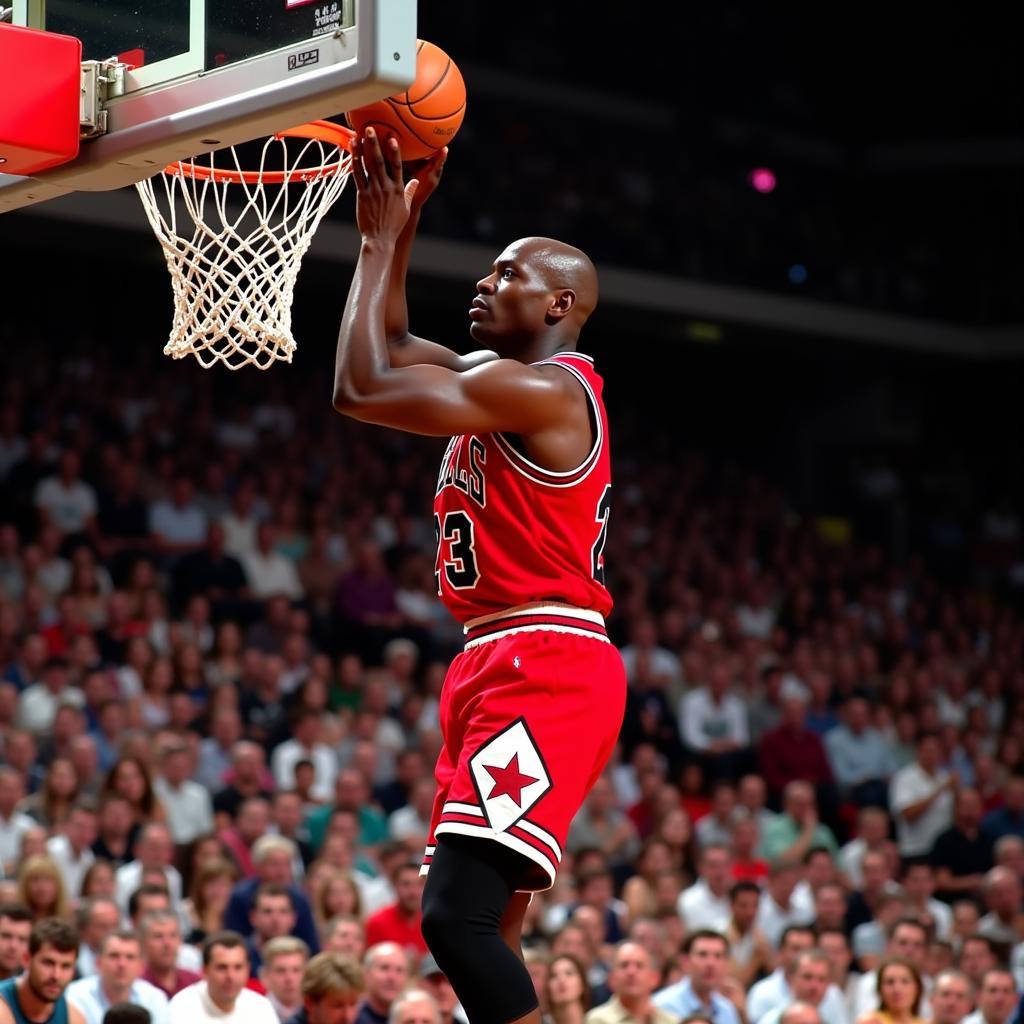 Michael Jordan's Iconic Dunk