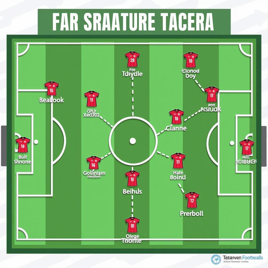 Modern football tactics displayed on a tactical board