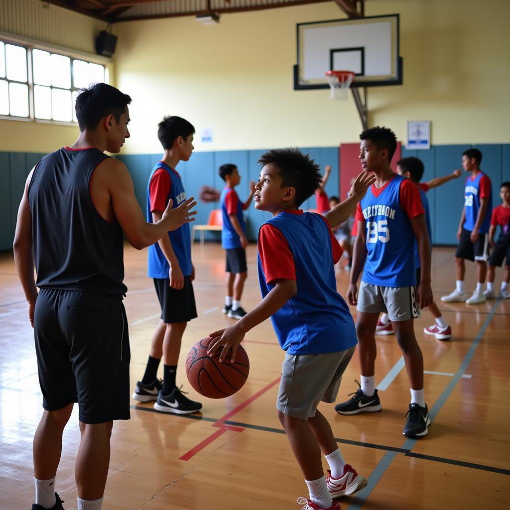 NBA Youth Basketball Camp in the Philippines