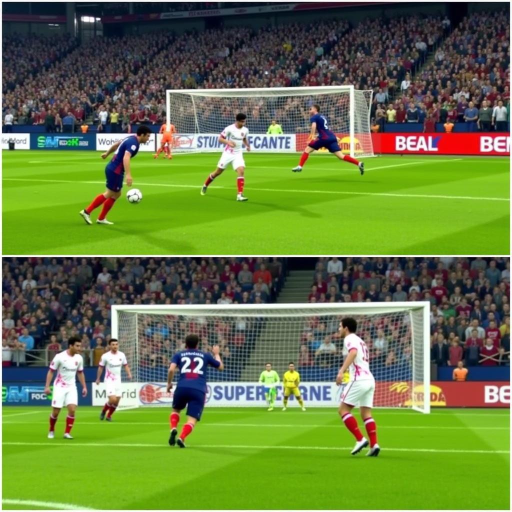 Perfect Up Chop Execution in PES 2013