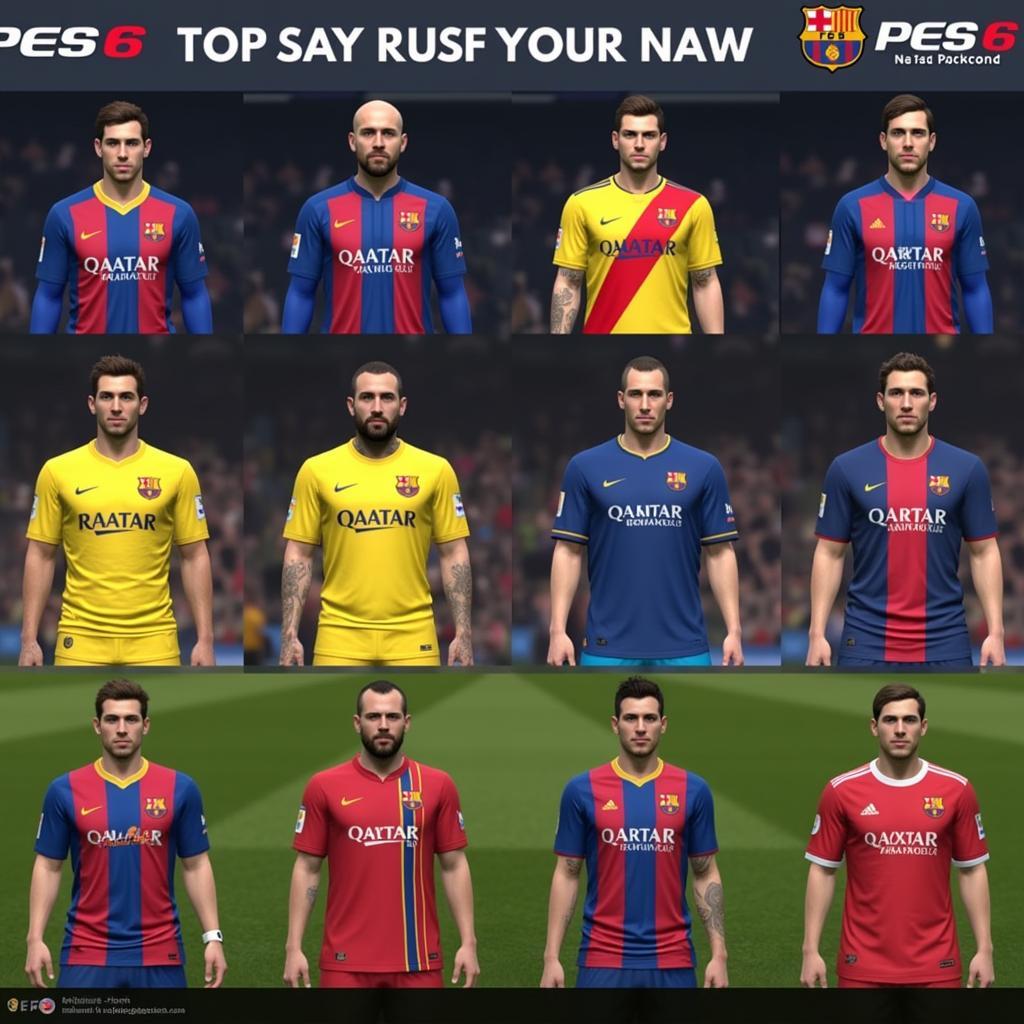 PES 6 Updated Roster Screenshot