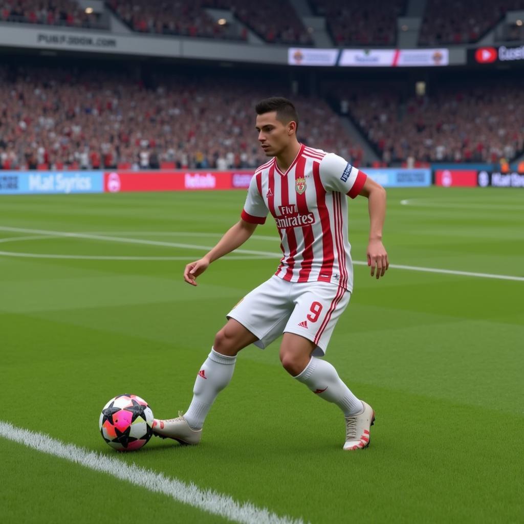 Example of a Created Player in PES 6