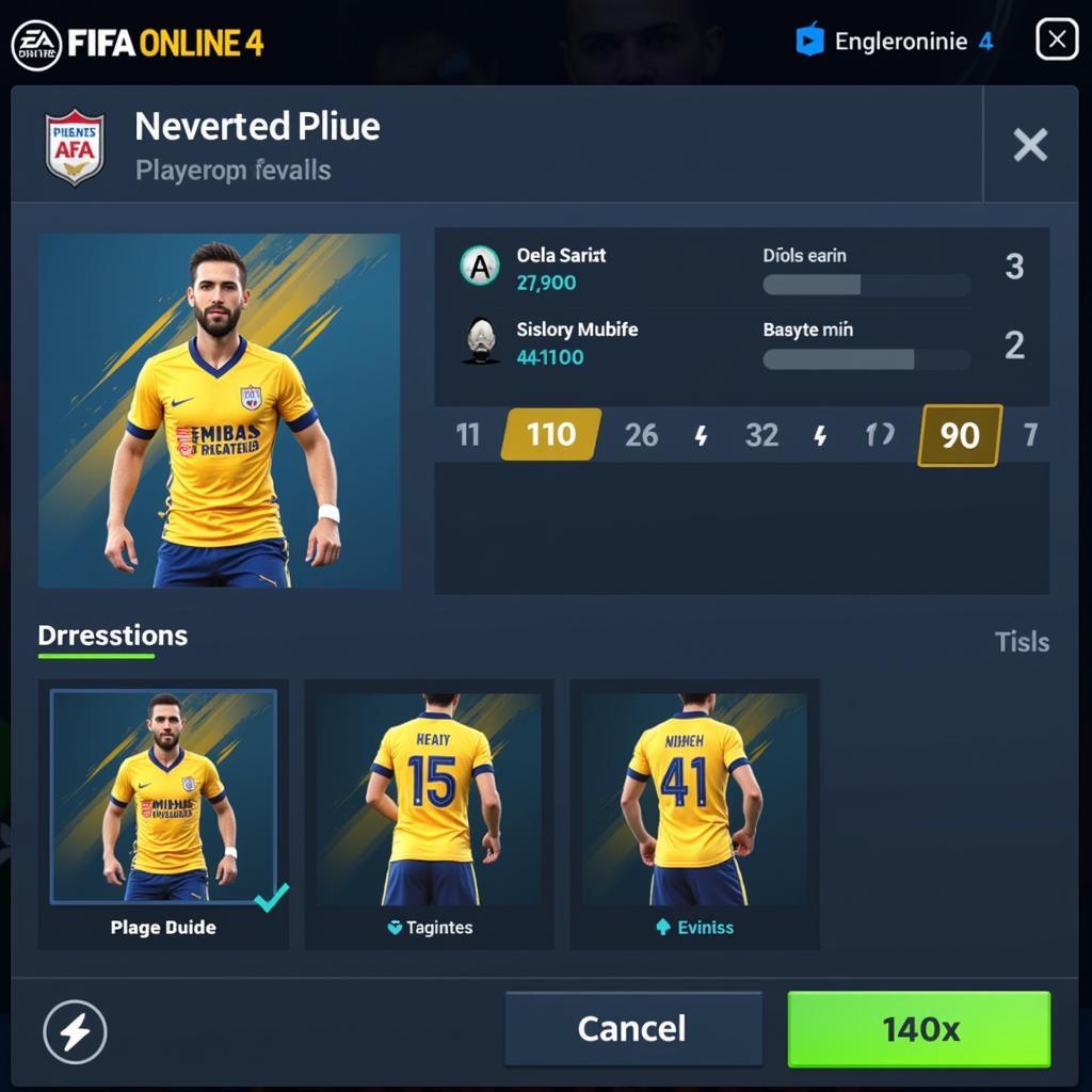 Enhancing players in FIFA Online 4