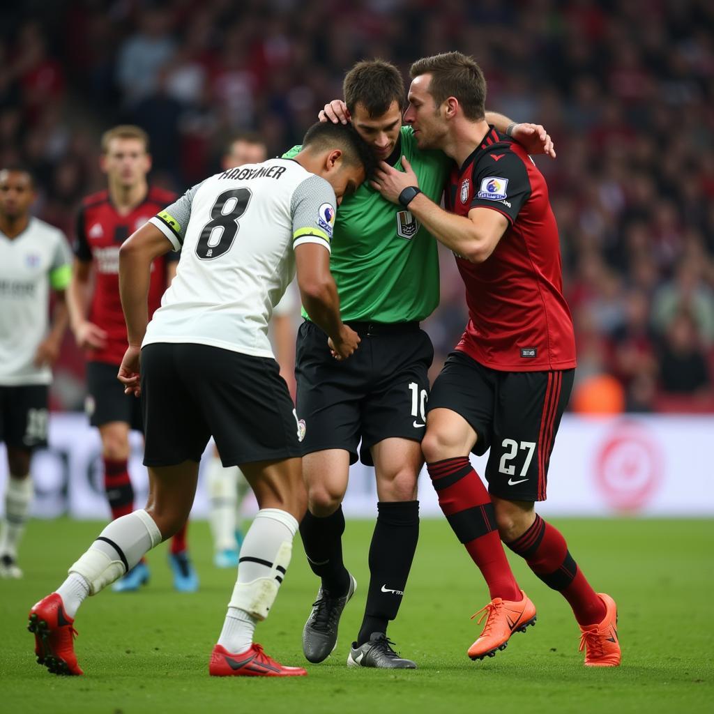 Player Headbutts Referee Leading to Fatality