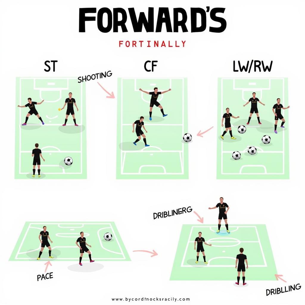 Forwards in FIFA 19