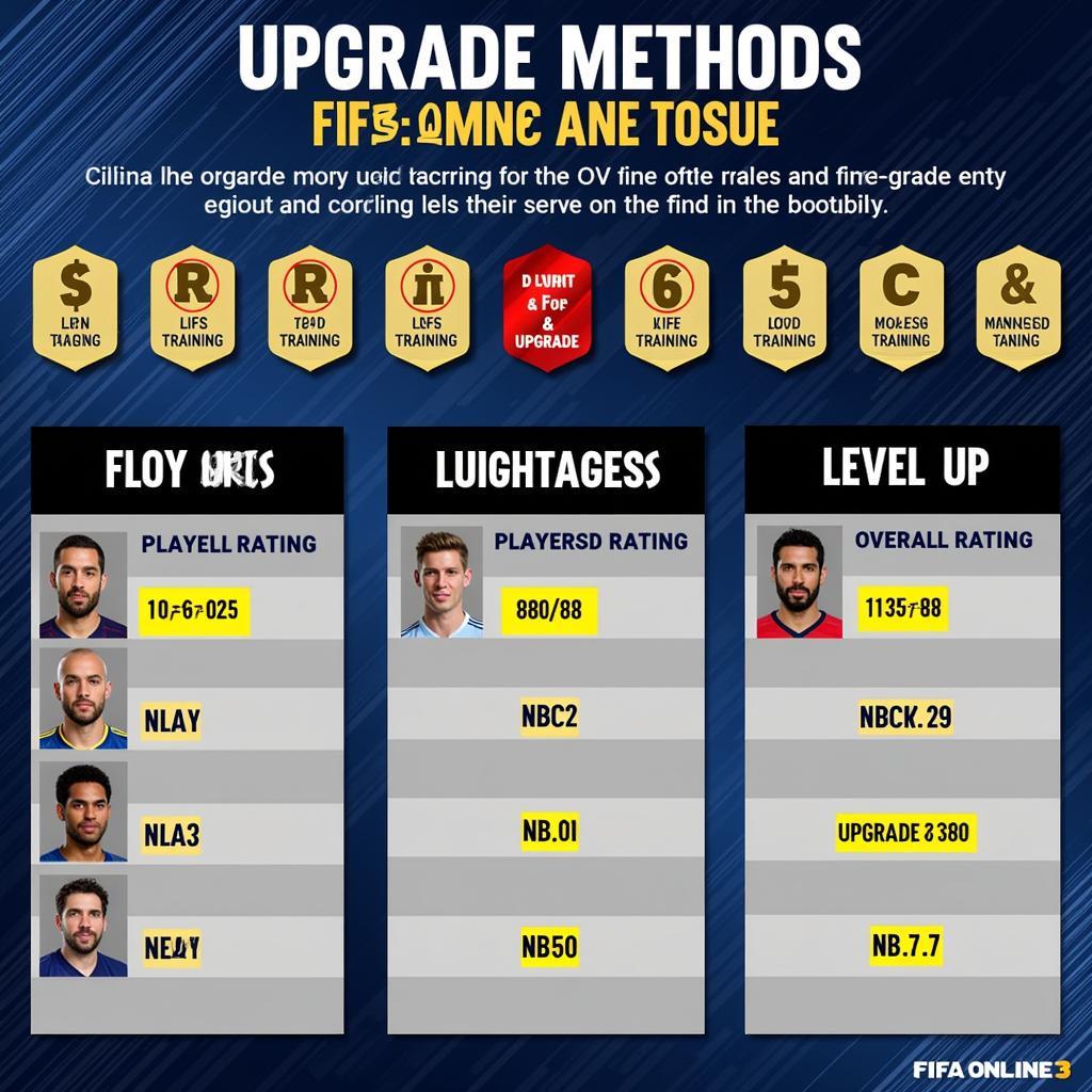 Player Upgrade Methods in FIFA Online 3