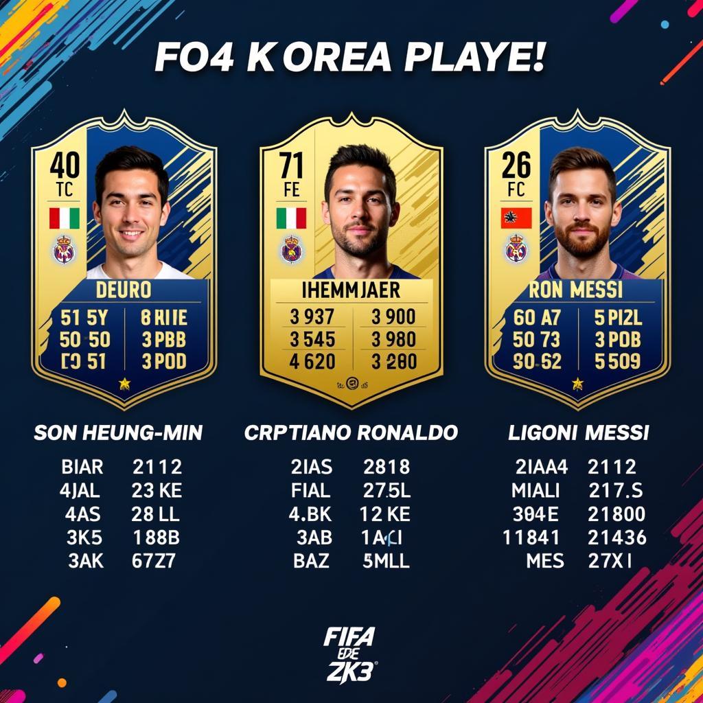 Top Players in FIFA Online 4 Korea