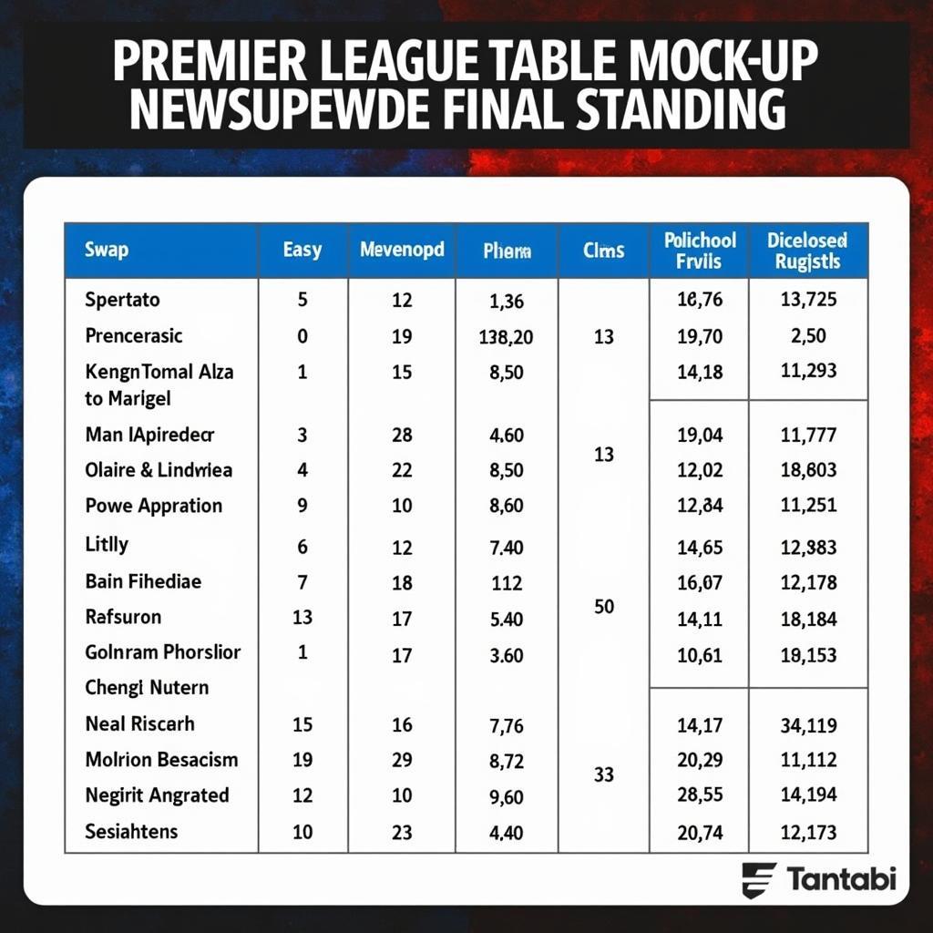 Projected Premier League table after a hypothetical Haaland-Martial swap