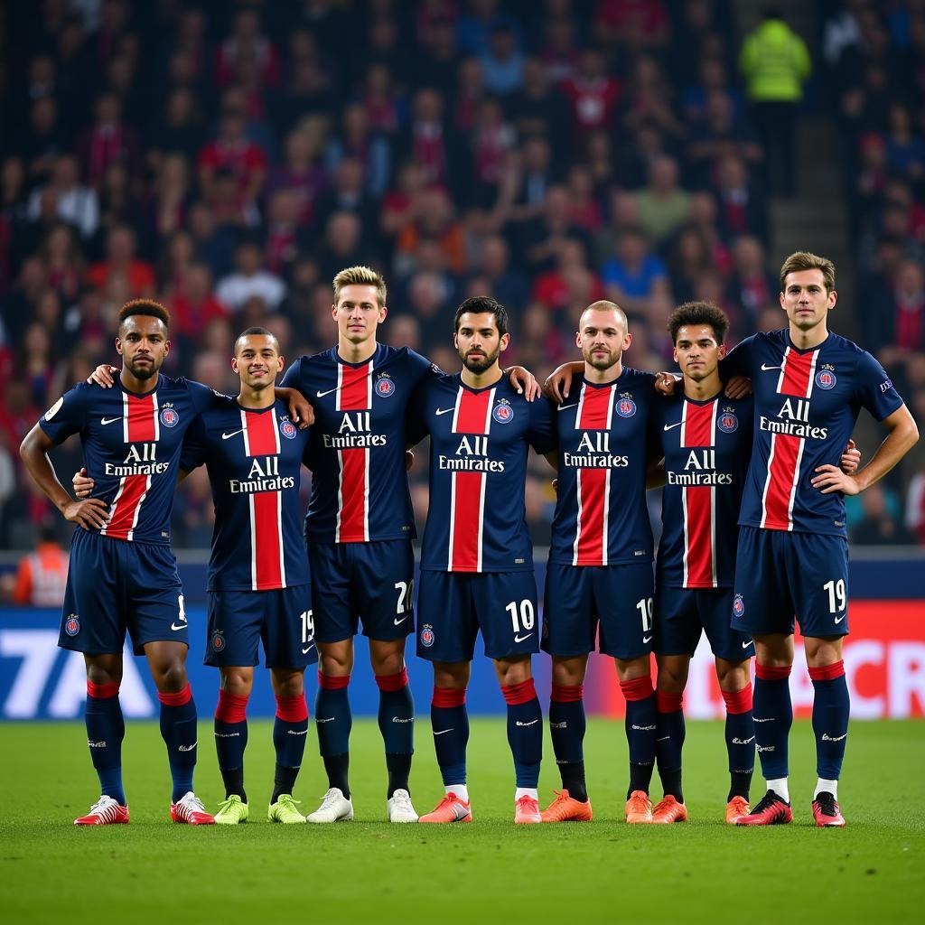 PSG Star Players Lineup