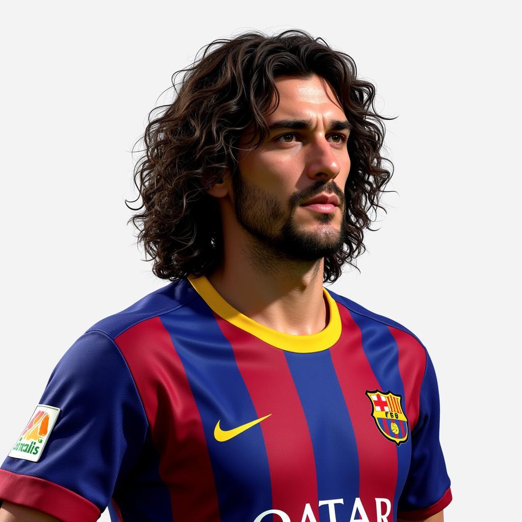 Puyol 3D Render in FIFA