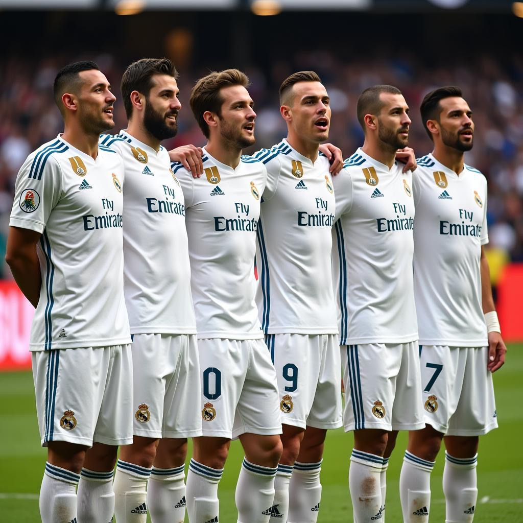 Real Madrid Current Squad Shirt Numbers