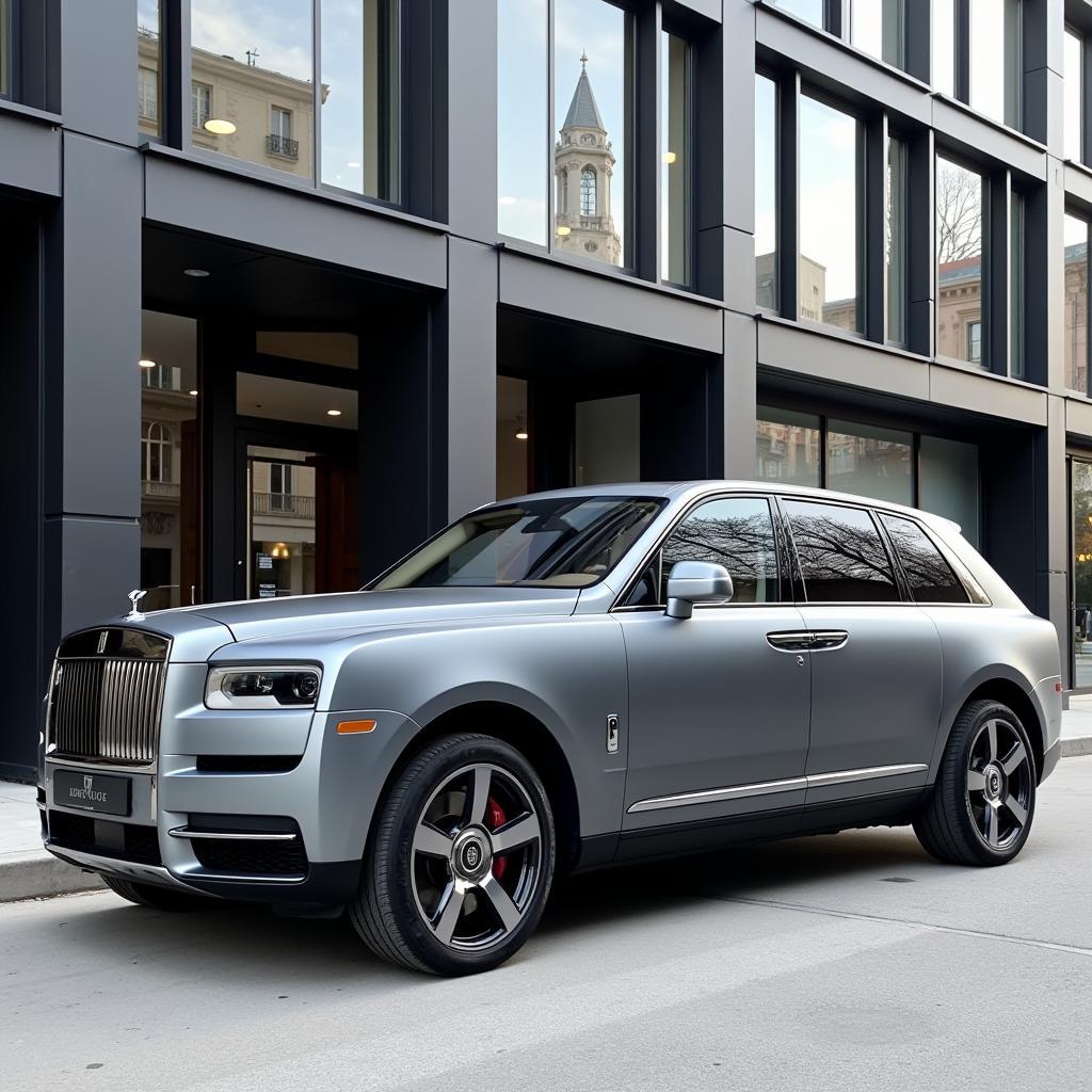 Haaland's Rolls-Royce Cullinan