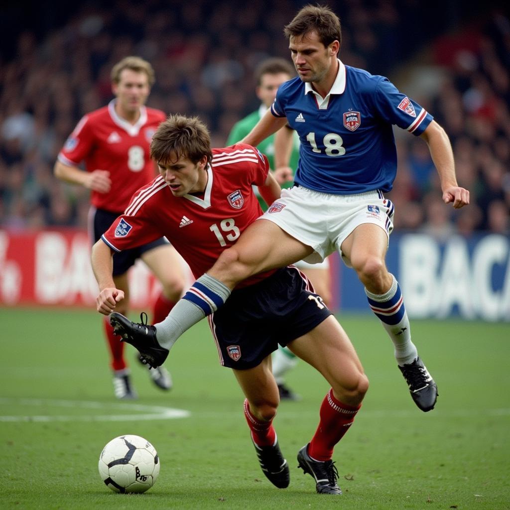 Roy Keane's tackle on Alf-Inge Haaland