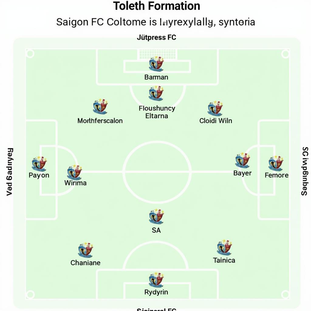 Saigon FC Tactical Formation