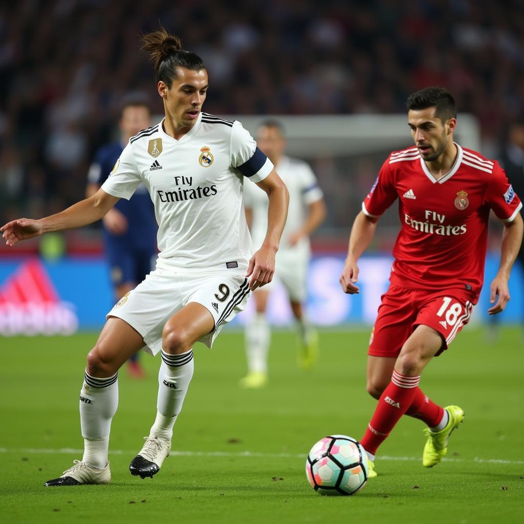 Sami Khedira and Mesut Ozil at Real Madrid