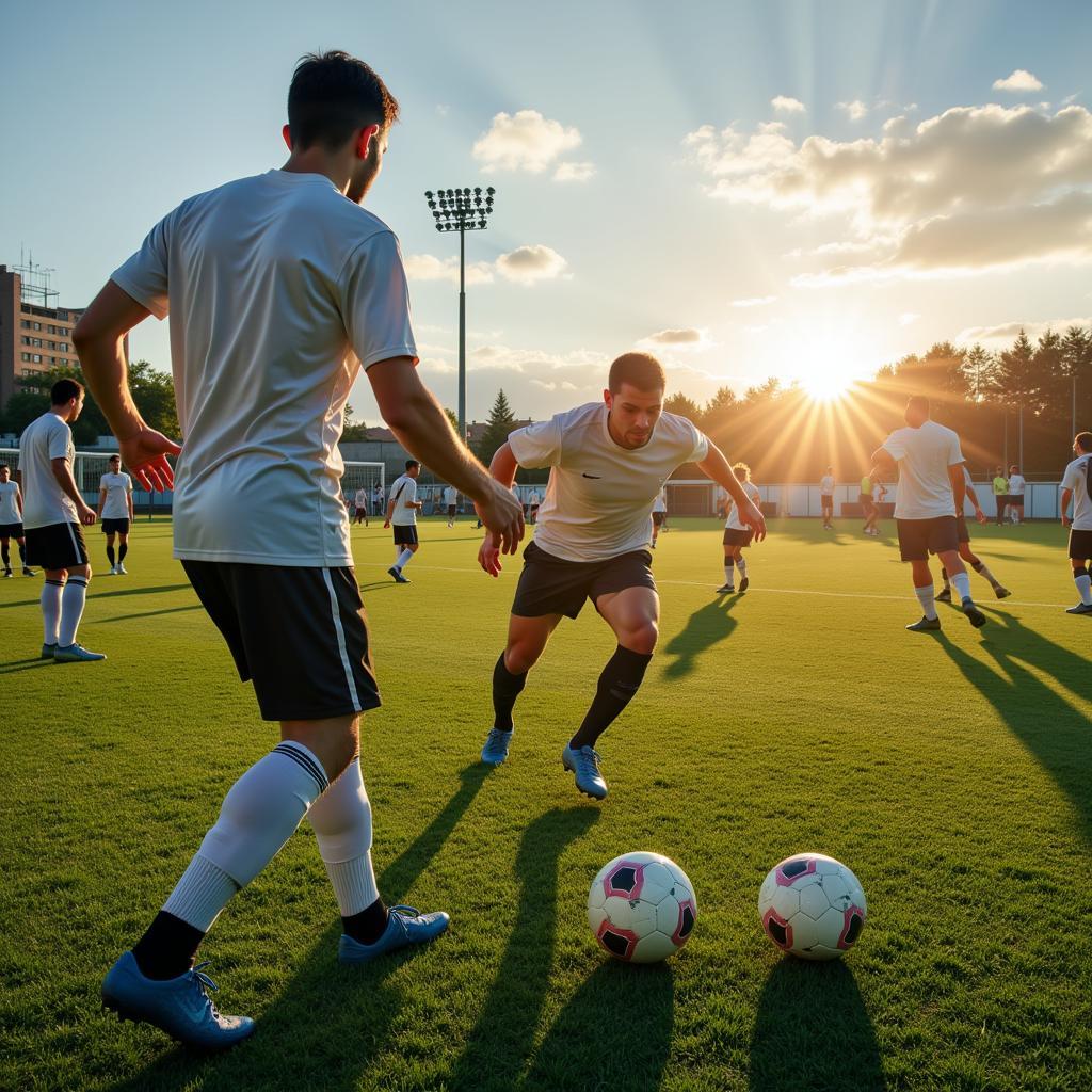 Soccer Training and Dedication