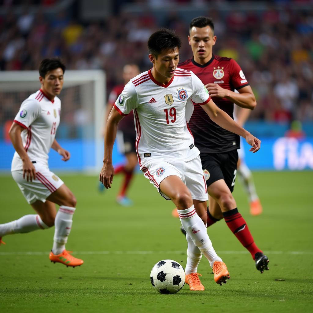 Son Heung-min in World Cup Action