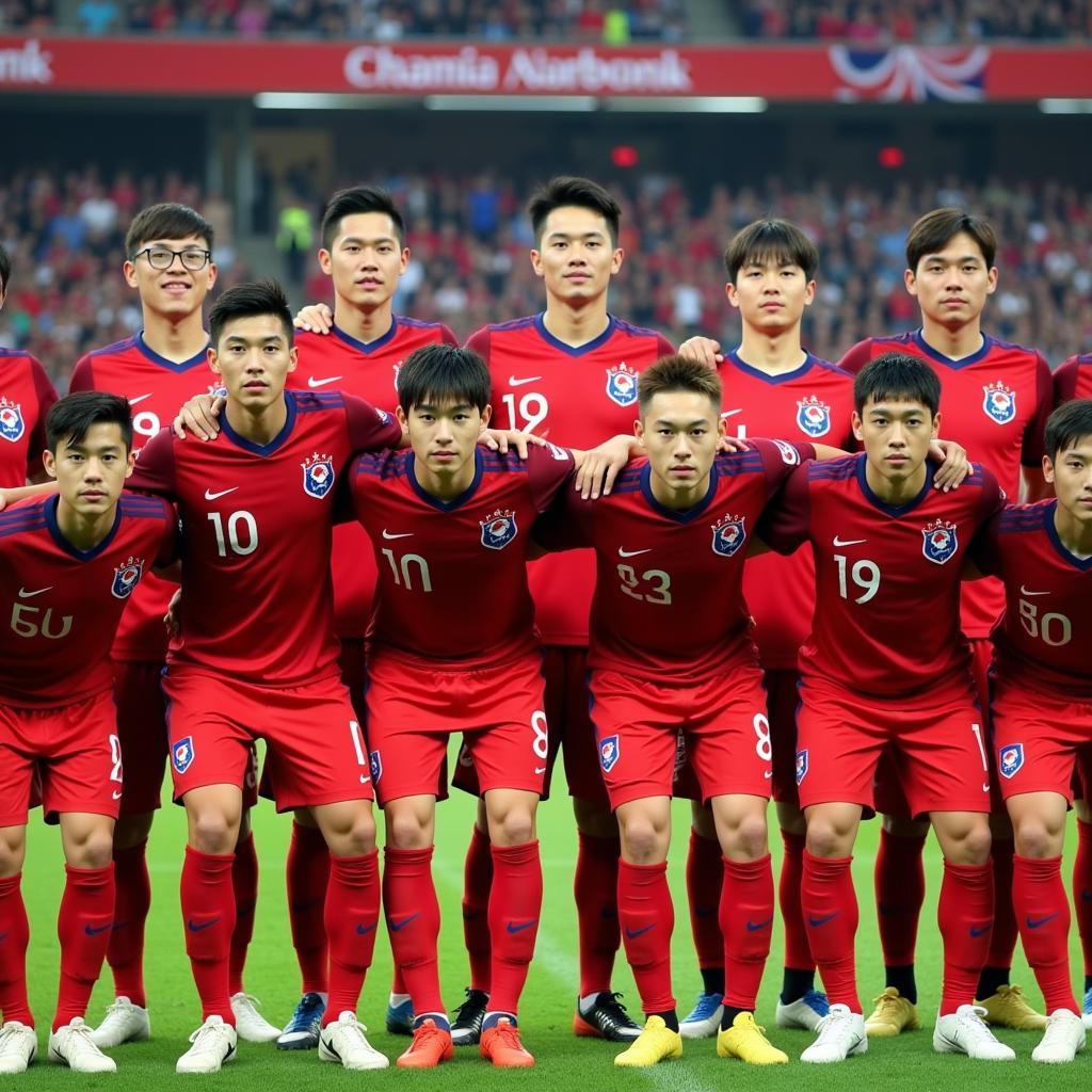 South Korean National Team at the 2018 FIFA World Cup