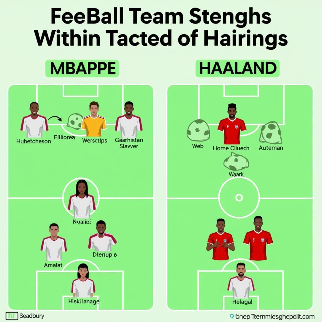 Tactical analysis of Mbappe and Haaland's playing styles