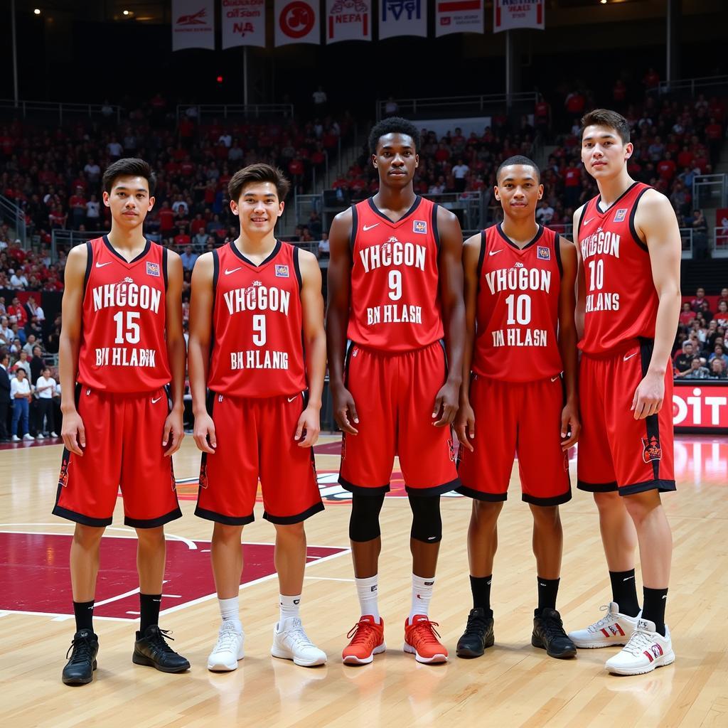 Tallest Vietnamese Basketball Players Dominating the Court