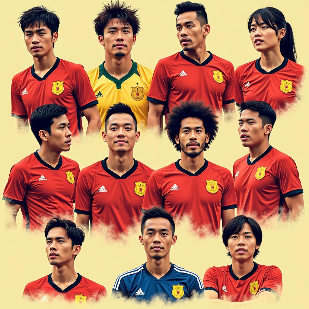 Thai Football Players with Vietnamese Heritage