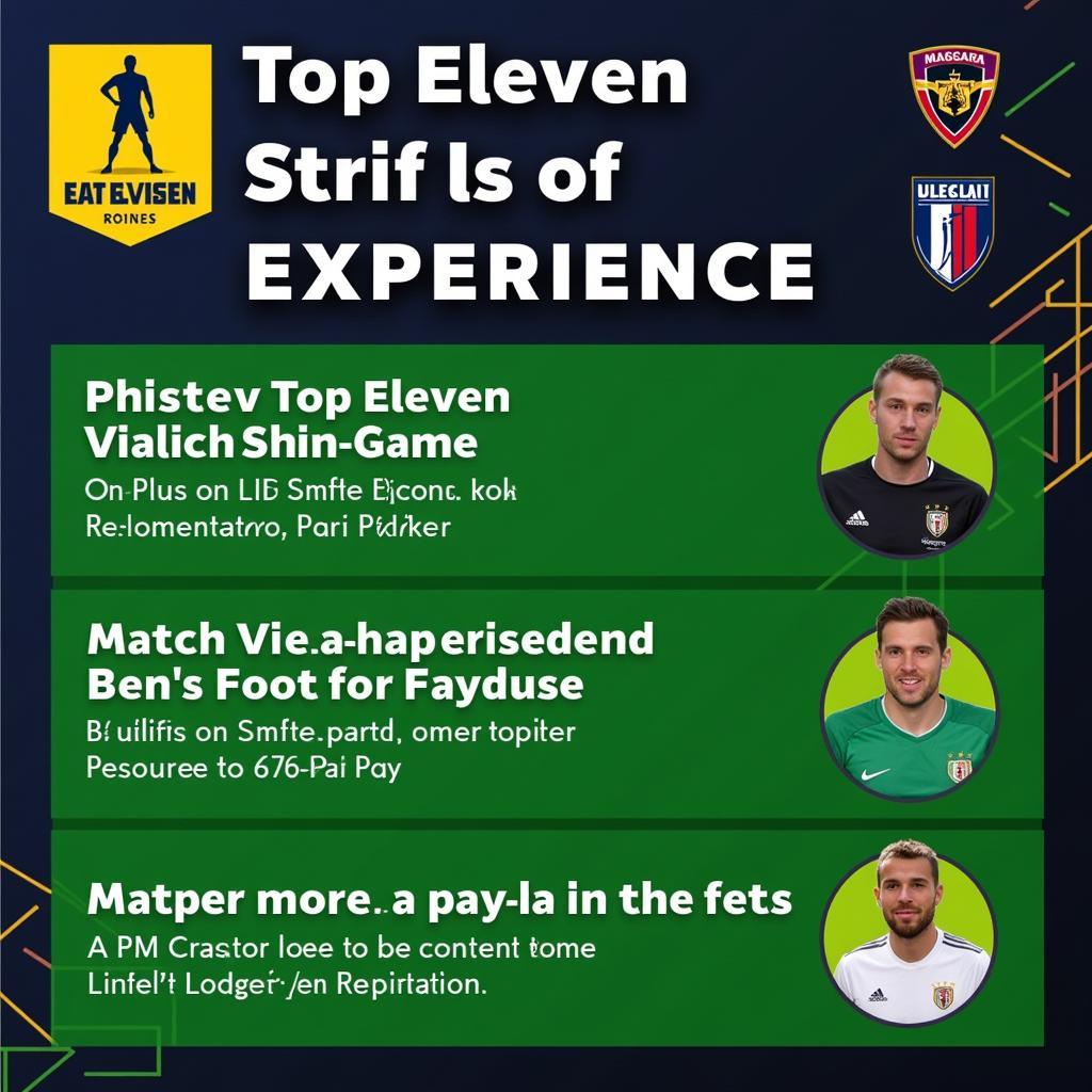 Gaining Match Experience in Top Eleven