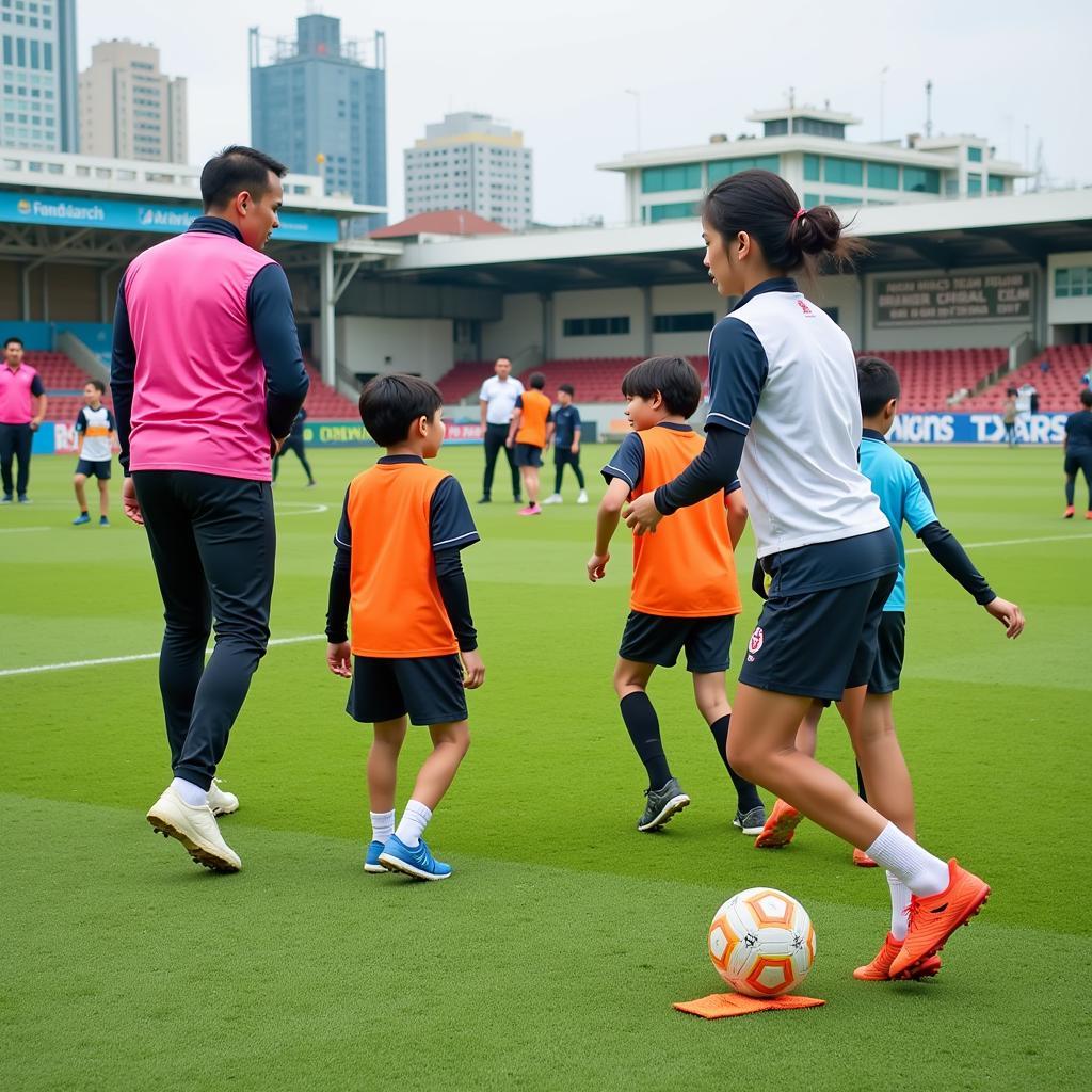 TPHCM Youth Football Academy Training