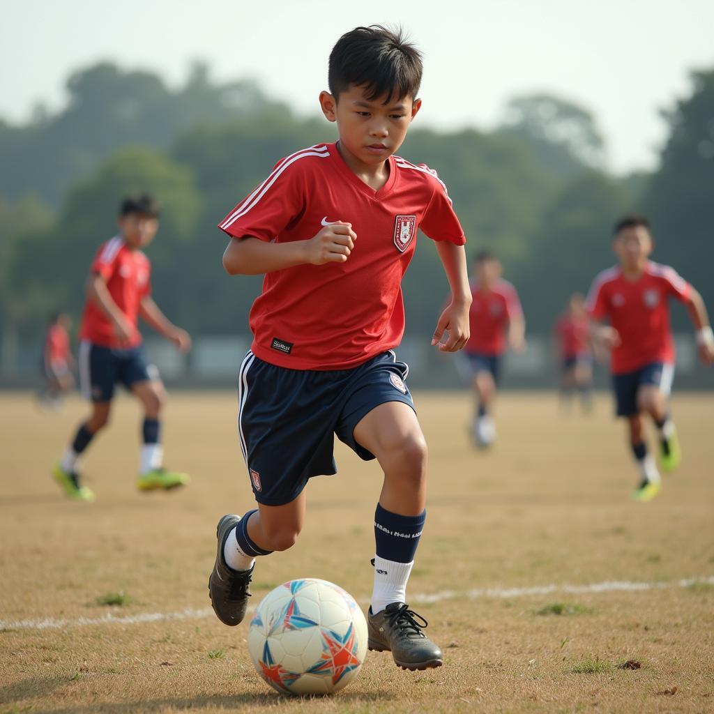 Tran Van Cong's Early Football Development in Vietnam