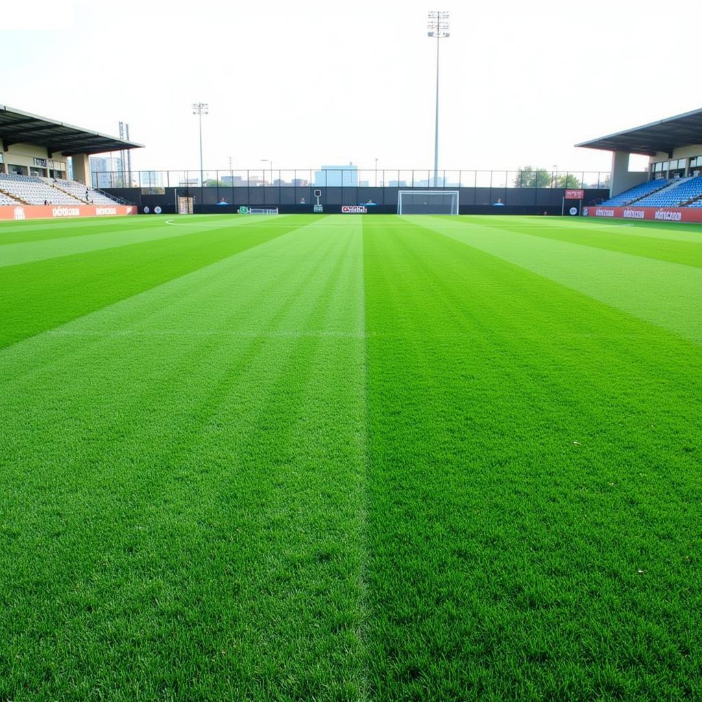 Tsunami Football Field in Quan Thu Duc - High-quality artificial turf