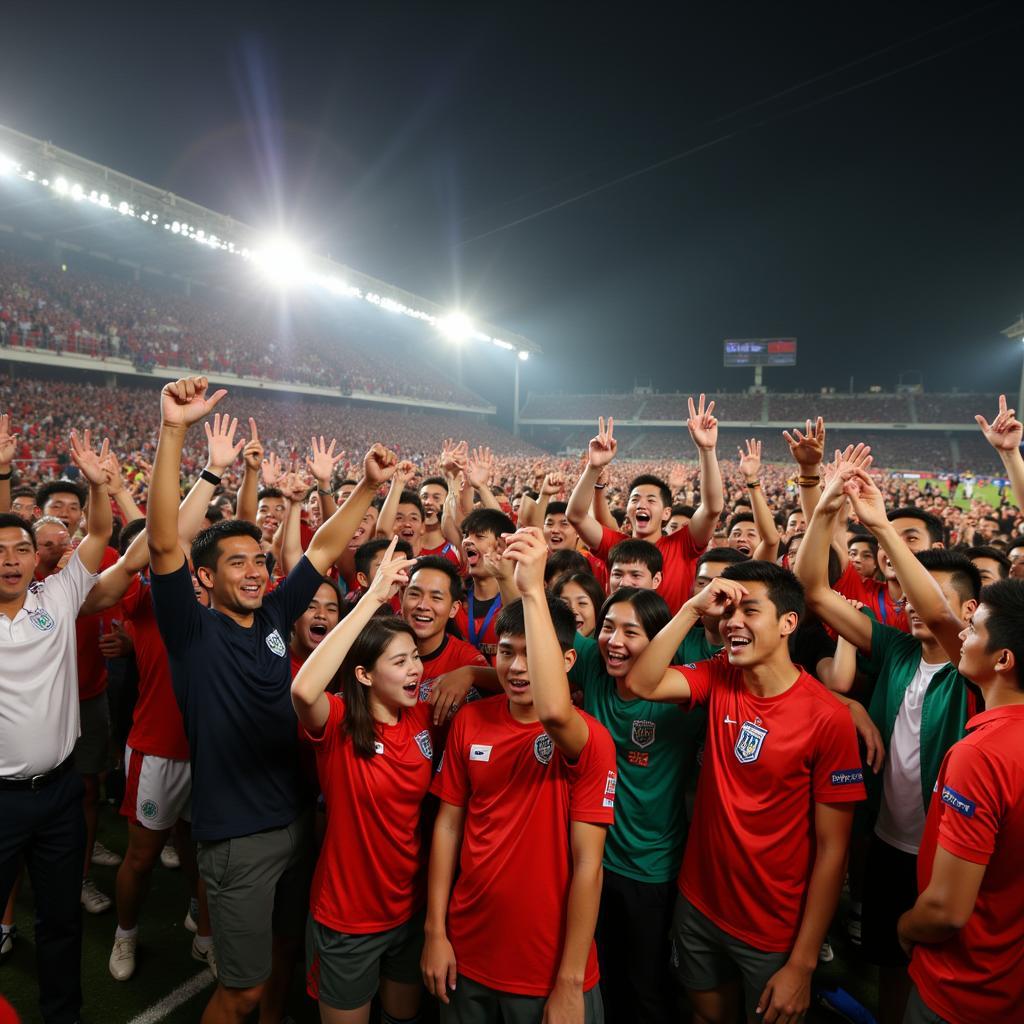 U22 SEA Games 2017 Closing Ceremony Celebration