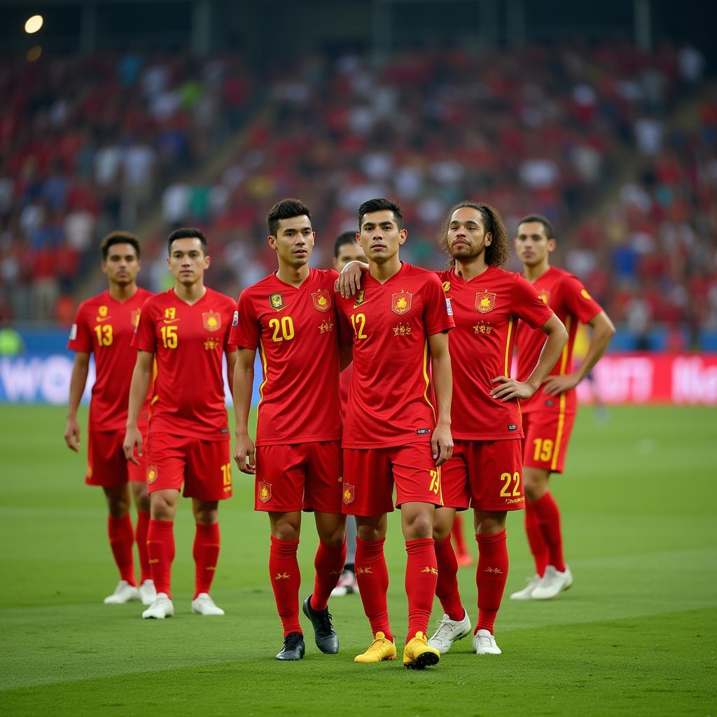 U22 Vietnam National Football Team at SEA Games