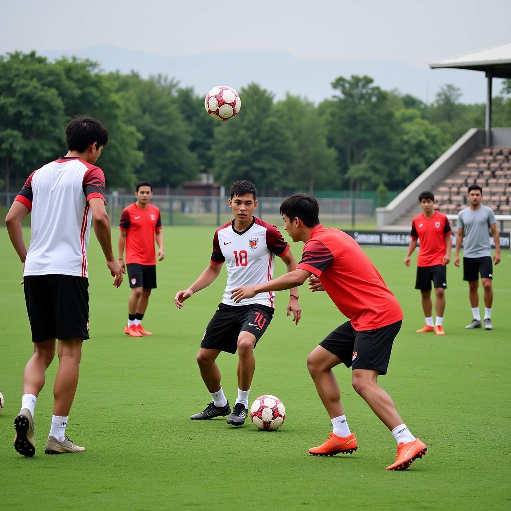 U22 Vietnam Team Training Session