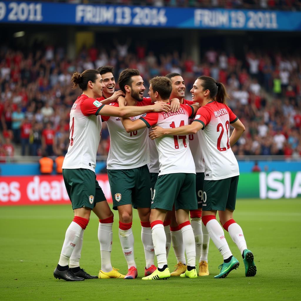 U23 Asian Cup Celebration