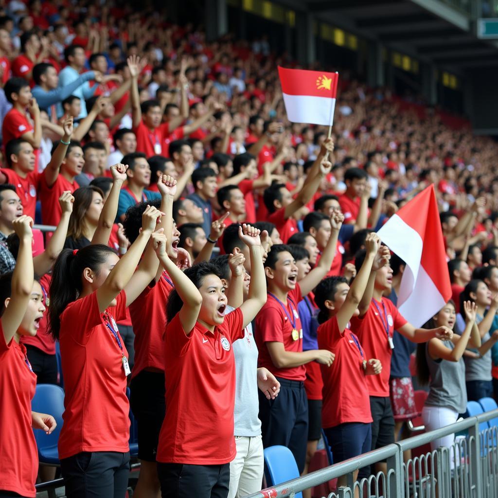 U23 SEA Games Fans Cheering