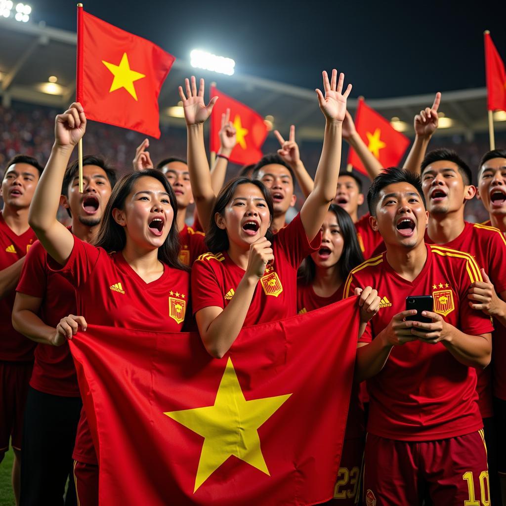 U23 Vietnam Fans Singing Parodies