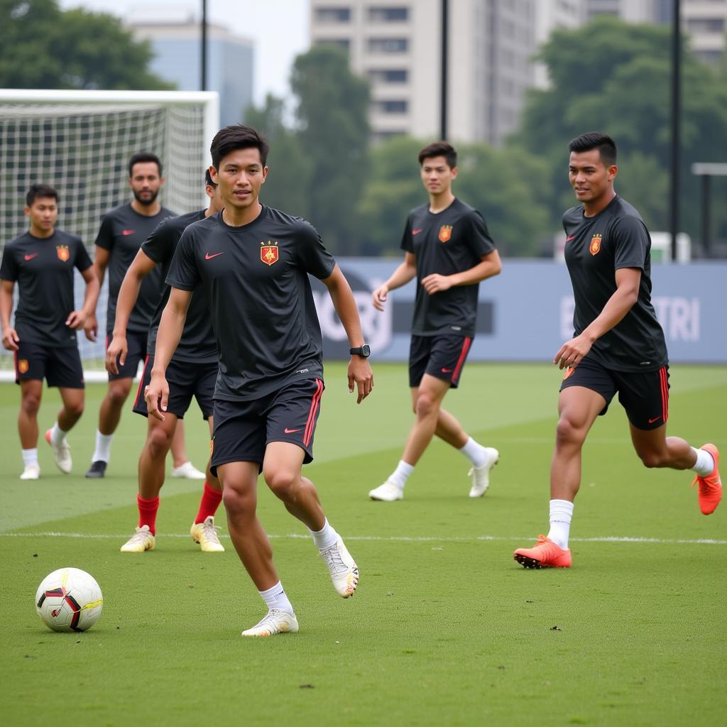 U23 Vietnam team training