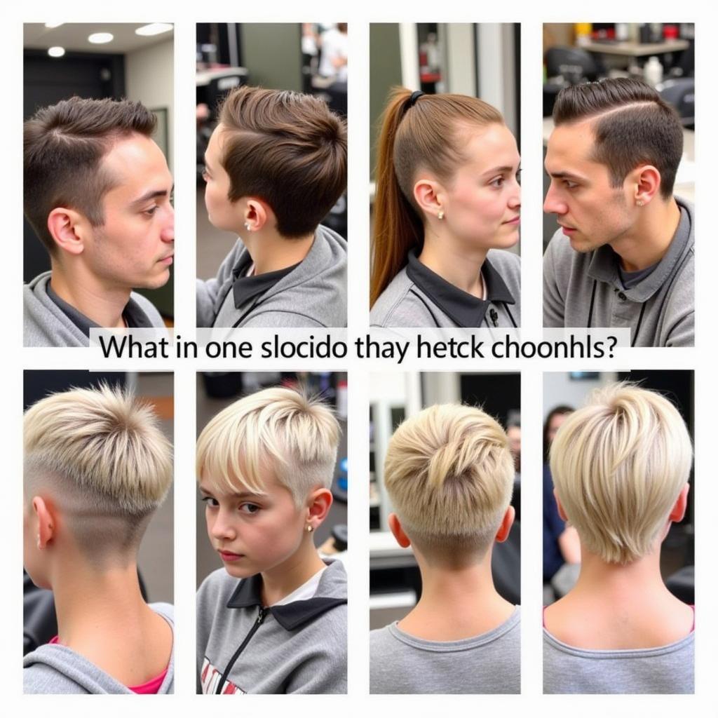 Different Undercut Variations for Students