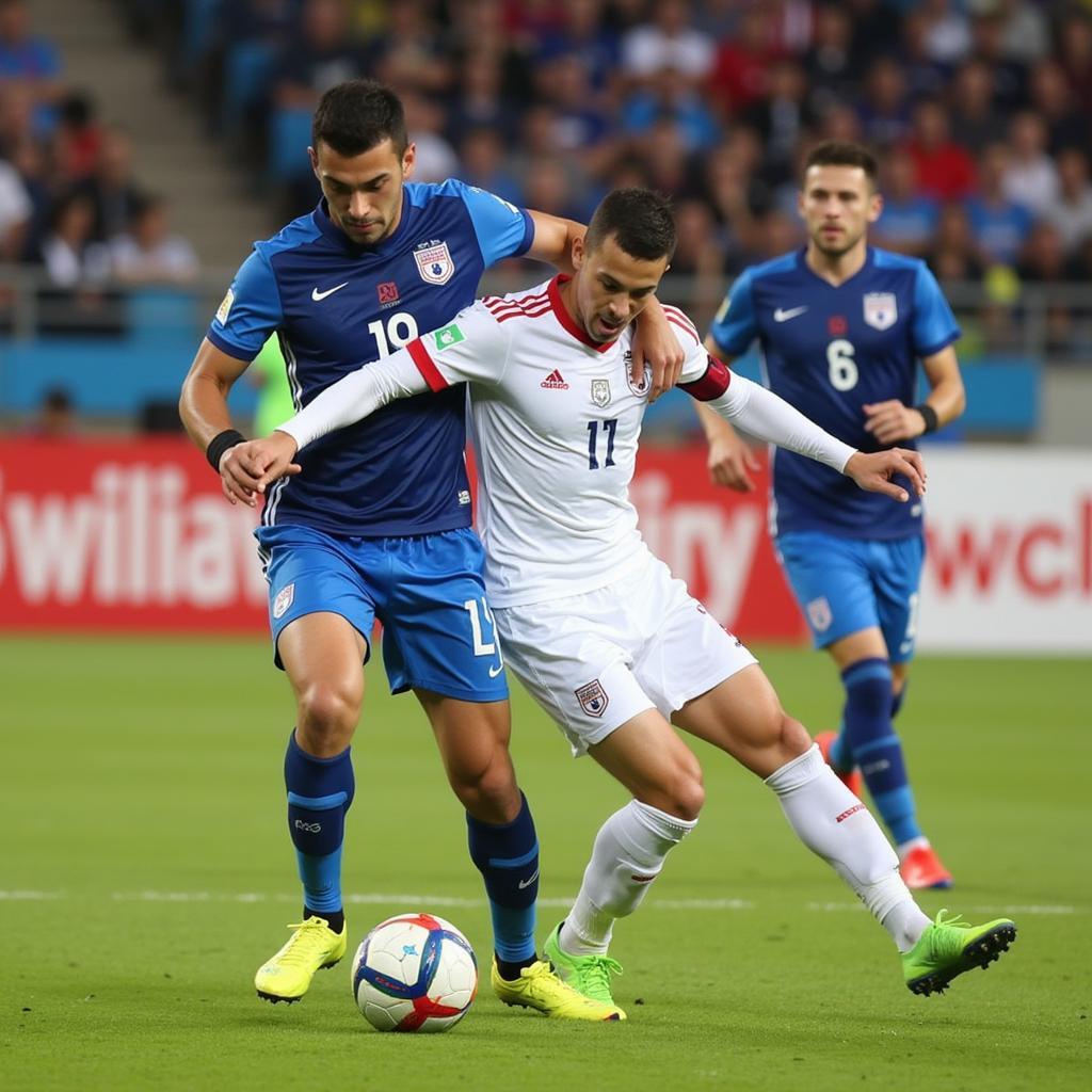 Uzbekistan U23 Match Action