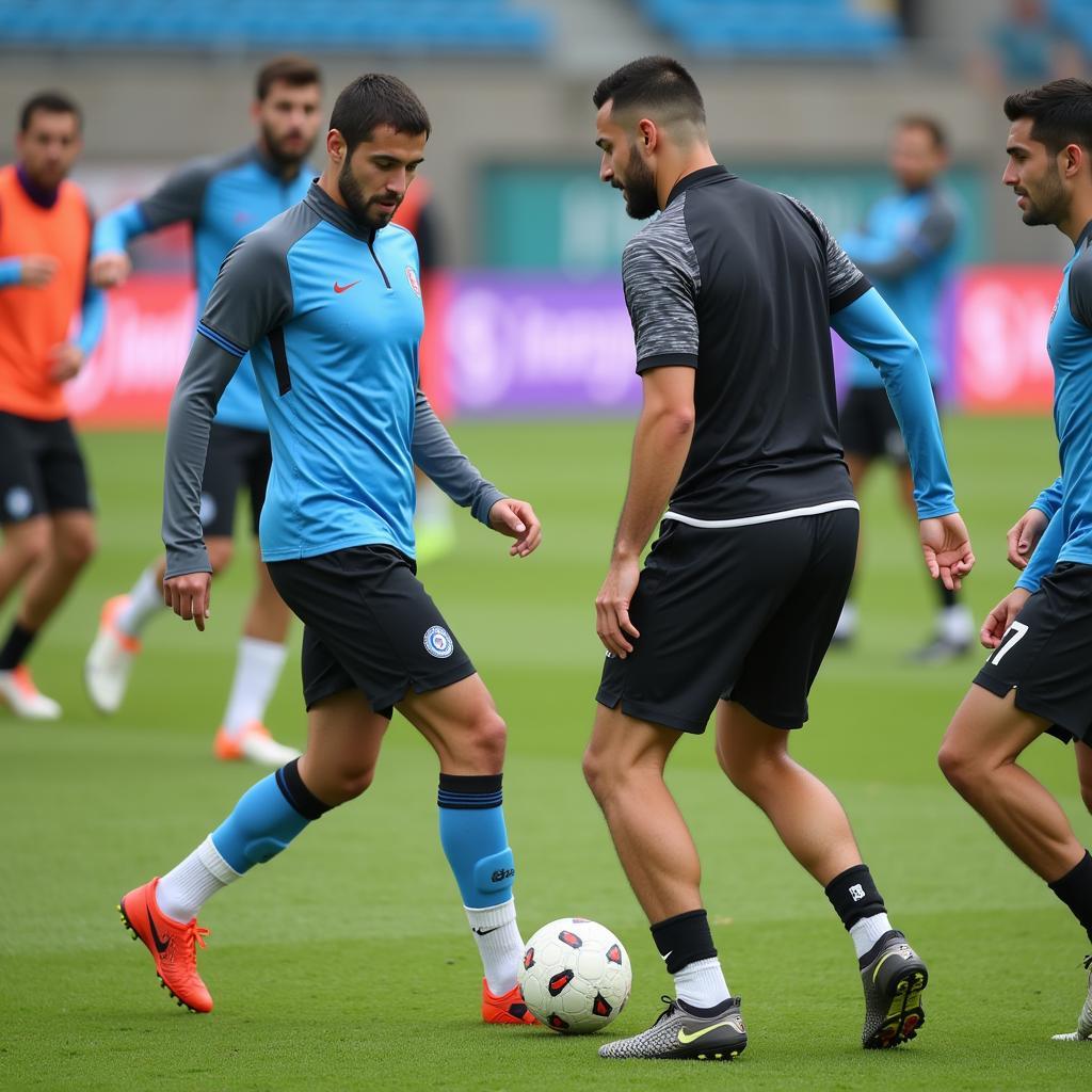 Uzbekistan U23 Squad Training