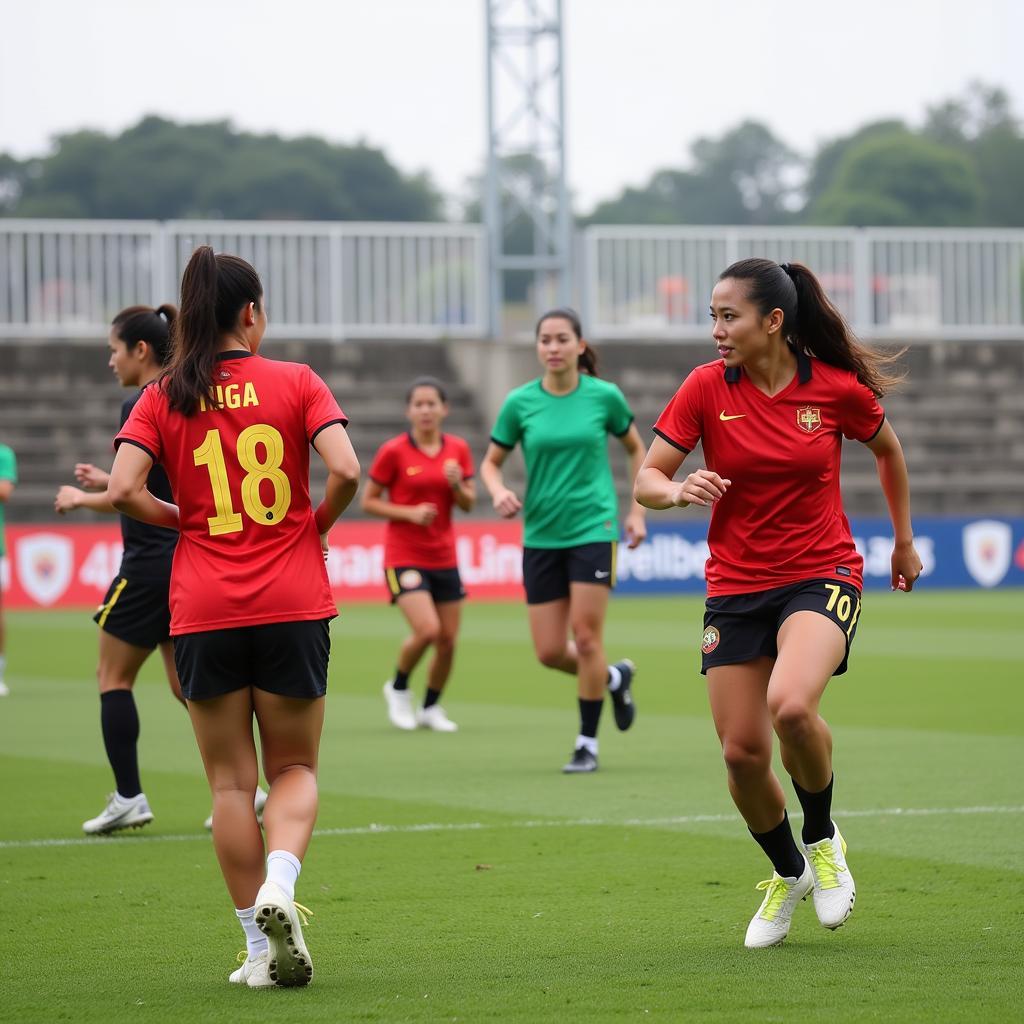 VFF Women's Team Training Session