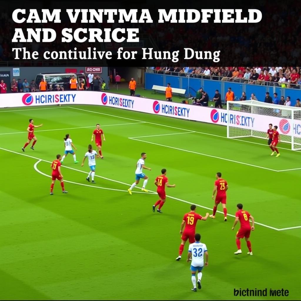 Vietnam's Midfield at the 2018 Asian Games