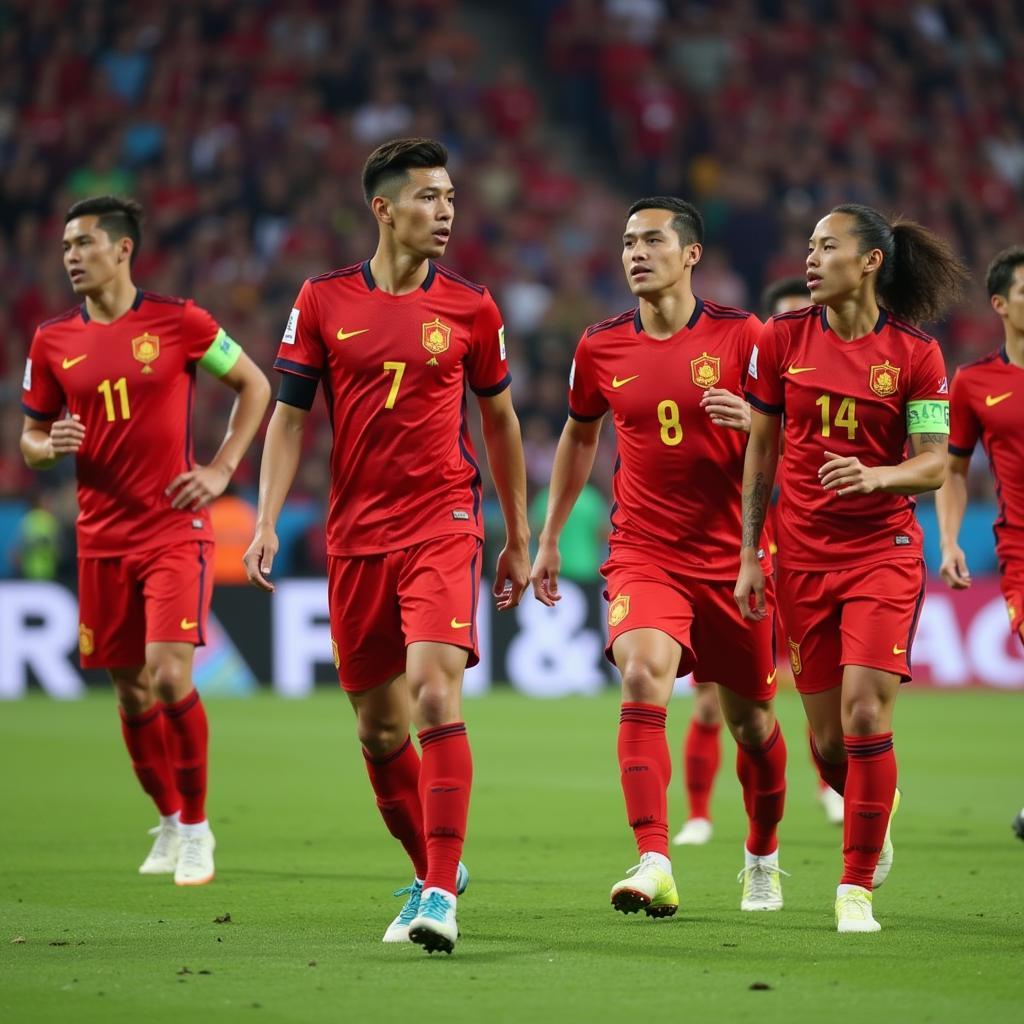 Vietnam National Team at the 2019 AFC Asian Cup