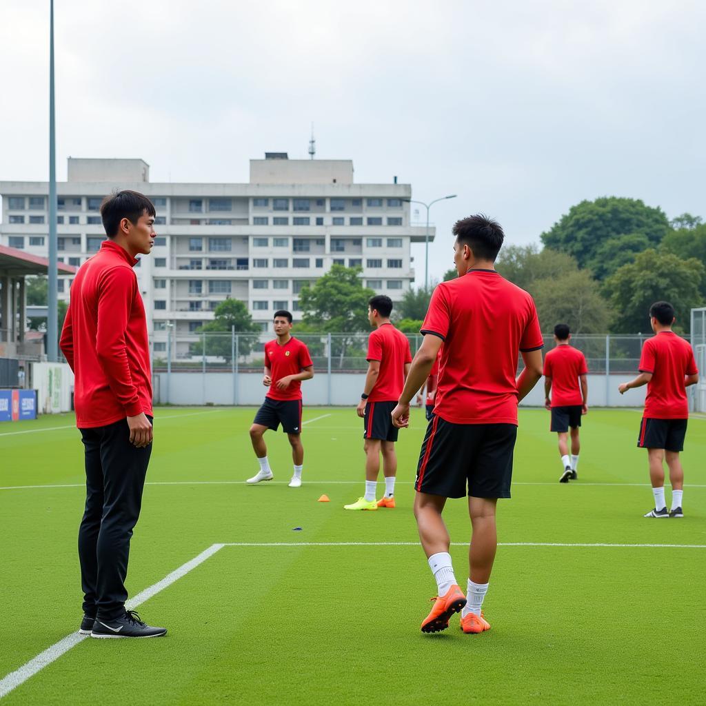 Vietnam National Football Team Training Session