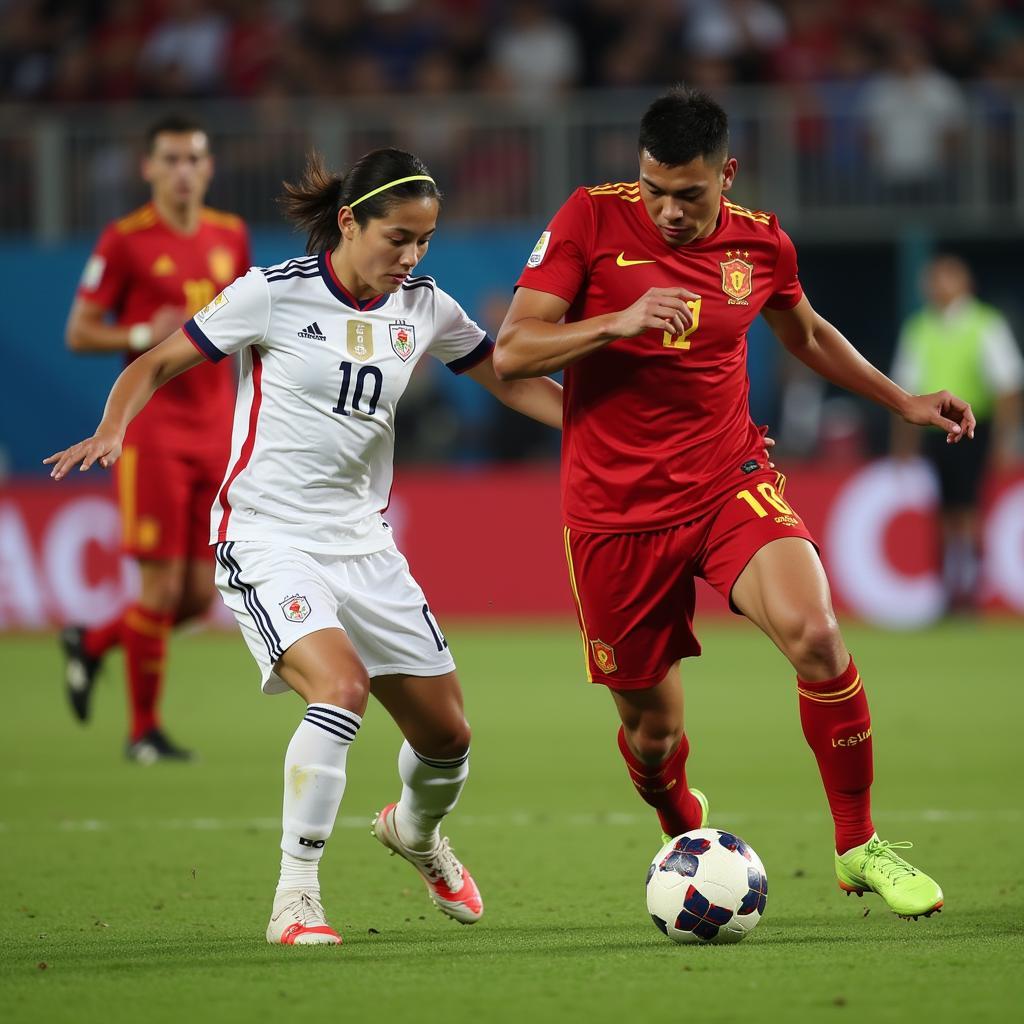 Vietnam U19 in Match Action, 2019