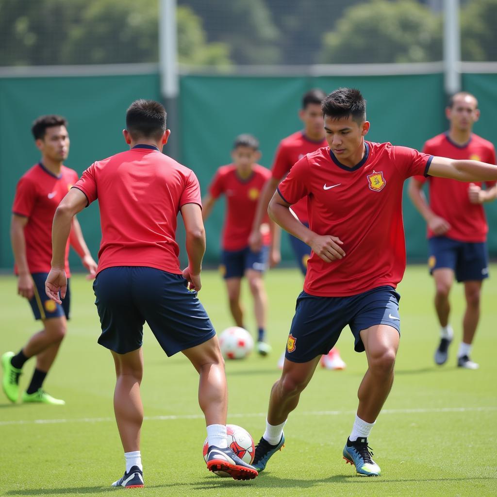 Vietnam U23 Training Session